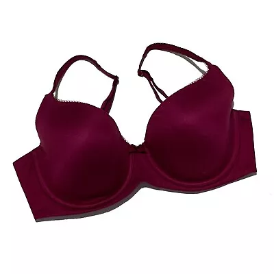 Victoria's Secret Body By Victoria Dark Raspberry Pink Padded Bra Size 38D • $17.99