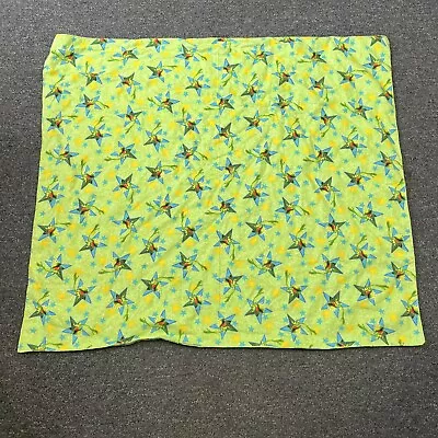 Vintage Handmade Muppets Kermit The Frog Plush Throw Blanket 40-35 Inches • £28.90