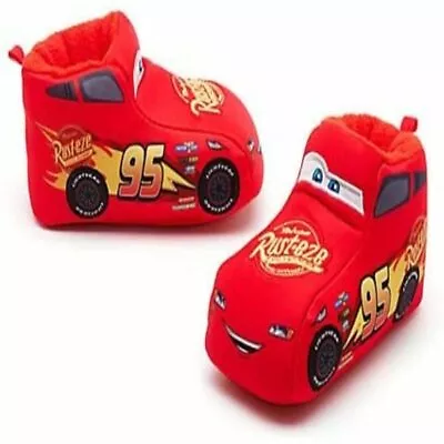 Lightning McQueen Warm Shoes Slippers For Kids Size UK 6/7 EU 23/24 3 Cars • £24.99