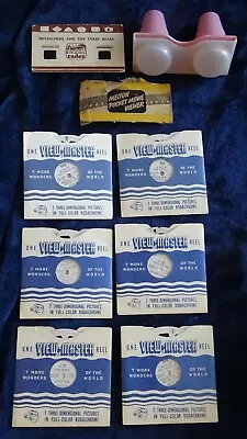 10 View-Master Reels (Ringling Circus Etc)  + Melton Pocket Viewer GOLDILOCKS  • $35