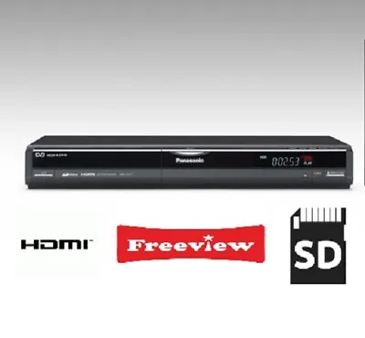 £60 • Buy Panasonic DMR-EX77 DVD Recorder With SD Card, HDMI, Freeview