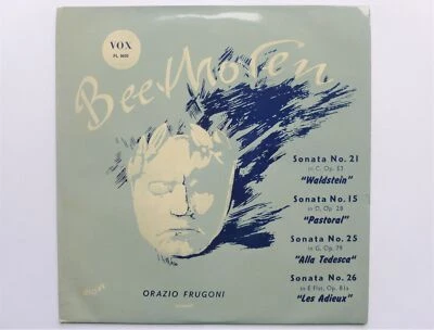 £106.95 • Buy Orazio Frugoni Beethoven Sonatas LP Vox PL8650 EX/EX 1950s Vinyl Is Near Mint, S