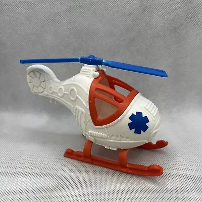 Mattel Playset Small White Helicopter • $2.95