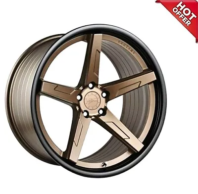 Fit CL E Class 20  Vertini Wheels RFS1.7 Satin Bronze W Gloss Black Lip Popular • $1719