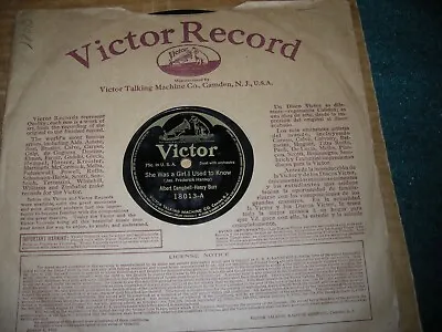 1917 Victor 78/albert Campbell & Henry Burr../e!!! • $4