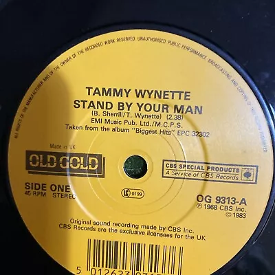 Tammy Wynette Stand By Your Man • £6