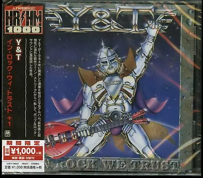 Y&T In Rock We Trust CD New Japan Press  • $14.99