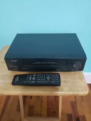 Sharp VC-A410U VCR With Remote Tested  • $60