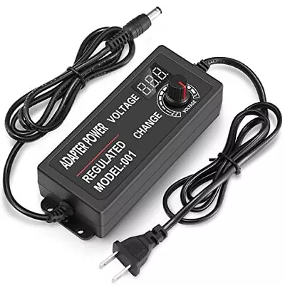 3V-12V 5A 60W Adjustable Power Supply With LED Display Variable DC 3V 5V 6V 9... • $25.14