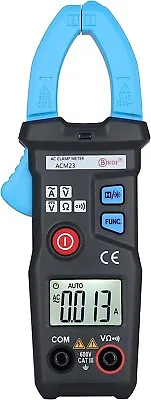 Bside ACM23 Automatic Mini Digital AC Clamp Meter 6000 Counts 200A 600V Tester • $23.24