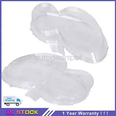 For Mercedes CLK C209 W209 2005-2009 Headlight Lens Replacement Cover Left+Right • $174.99