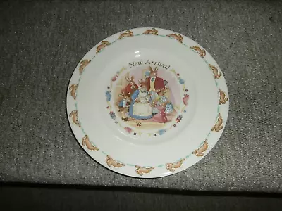 Royal Doulton Bone China Bunnykins 'new Arrival' Plate 8  • £9.99