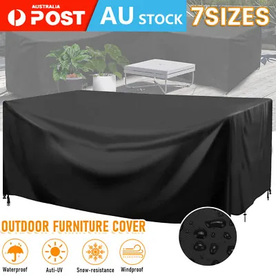 $15.05 • Buy Waterproof Outdoor Furniture Cover Garden Patio Rain UV Table Protector Chair AU