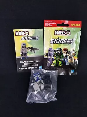 Kre-o G.I. Joe Series 3 Cobra Snow Serpent Polar Assault Eel Figure Kreon KREO • $8.99