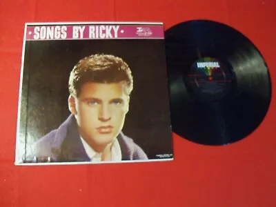 Ricky Nelson 1959 Mono Lp  Songs By Ricky  On Classic Rock Pop Vintage Vinyl! • $2.99
