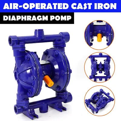 Air Diaphragm Pump Waste Oil Pump Double Diaphragm Transfer Pump12GPM Heavy Duty • $90