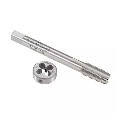 5/16 -32 UNEF Tap And Die Set HSS Machine Thread Tap With Round Threading Die • $19.52