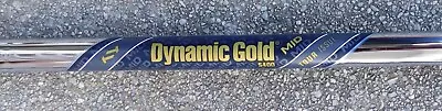 One New Limited Dynamic Gold Mid S400 Tour Issue .355  Taper Tip #2 Iron Shaft • $59.99