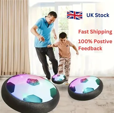 LED Light Music Electric Hover Soccer Ball Toy - UK Stock & Fast Shipping  • £3.49