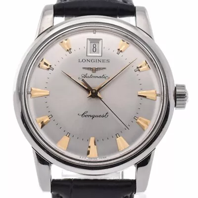 LONGINES Conquest Heritage L1.611.4 Date Silver Dial Automatic Men's R#130188 • $1099