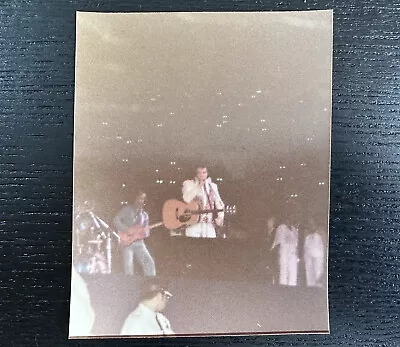 July 1977 Vintage Original ELVIS PRESLEY Concert Fan Photo Picture • $26.55