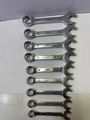 MAC TOOLS METRIC 12-POINT SHORT COMBINATION WRENCH Incomplete Set • $150