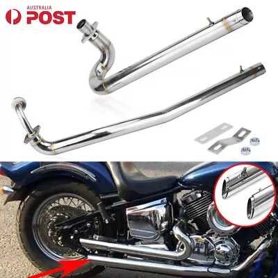 Shortshot Staggered Exhaust Pipe Baffle For Yamaha V Star XVS1100 Custom Classic • $380