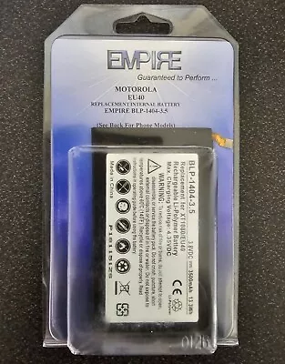 New Replacement Battery EU40 SNN5925A For Motorola Droid Ultra Maxx XT1080 • $12.99