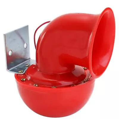 Red 12V 200DB Electric Bull Horn Loud Trumpet Fit Auto Car Motorcycle Truck Boat • $62.59