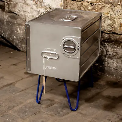 Repurposed Aircraft Galley Box Side Table • £200