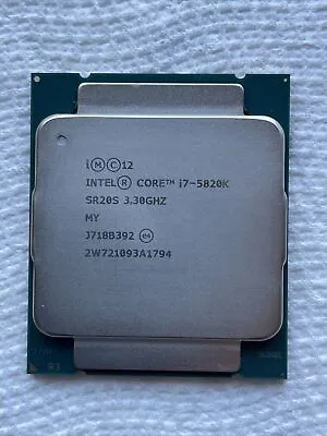 Intel Core I7-5820K 3.3GHz Six-Core CPU PC Processor SR20S • $21