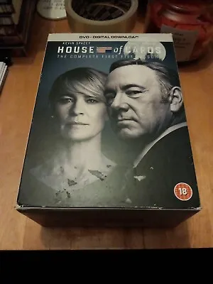 House Of Cards DVD Box Set Series 1 - 5 • £12