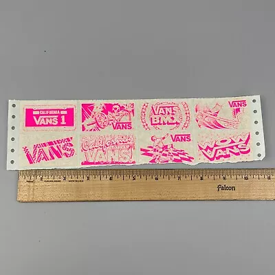 NOS Vintage Vans Skateboard Sticker BMX Surf Original 70s 80s Bike Off The Wall • $29.99