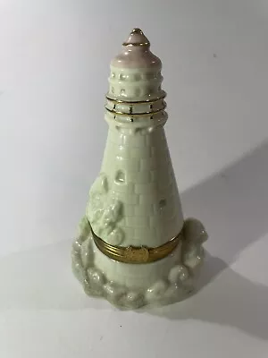 Lenox Treasures Porcelain - Light In The Harbor - Lighthouse Trinket Box Mint • $9.95