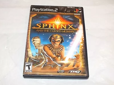 Sphinx And The Cursed Mummy - PlayStation 2 PS2 Game • $11.87