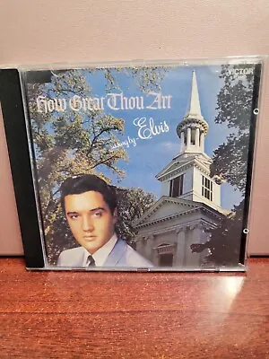 Elvis Presley - How Great Thou Art CD – Ultra Rare Disctronics Pressing • $32