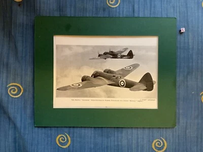 £14.99 • Buy Aviation , Military, Aeronautics, Vintage, Print , Mounted , BRISTOL BLENHEIM