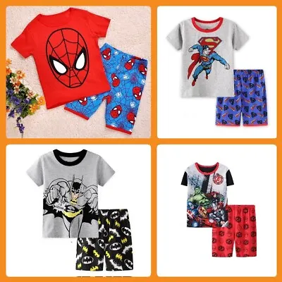 NEW Disney/Marvel Cartoon Boys Long Sleeve 2-Piece Set Pajama • $16.99