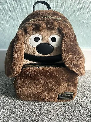 Disney Loungefly Rowlf The Dog Muppets Backpack BNWT RARE  Fluffy Plush Bag • $136.77