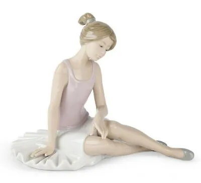 Rare Stunning Lladro Nao Resting Rested Dancer Ballerina 1175 Figurine No Box • £44.99