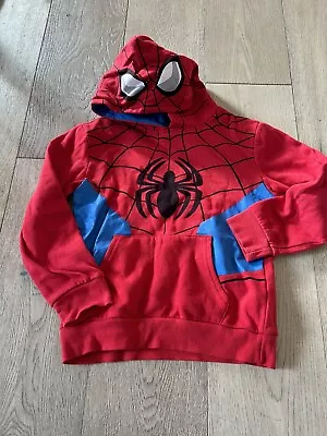 Spiderman Marvel Hoodie Aged 8 • £8