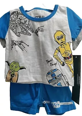 Disney Baby Boy Star Wars 3 PC Set O-3M • $10.99