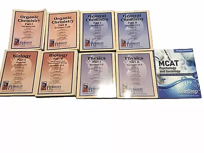 MCAT The Berkeley Review (TBR) 10 Book Set + NextStep Psychology 2013-2015 • $40