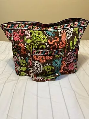 Vera Bradley “Lola” Tote Travel Bag Shoulder Bag Retired 2013 EB11 • $32