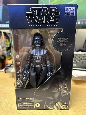 DARTH VADER - Star Wars The Black Series Carbonised E9924 Sealed & New • £30