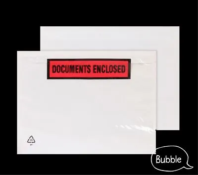 Documents Enclosed Envelopes A6 Wallets Plain Or Printed High Quality • £0.99