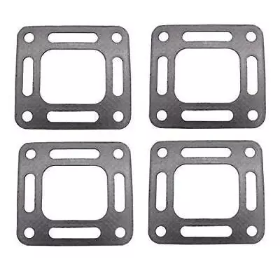 4PCS Riser Manifold Full Flow Engines Gasket For Mercruiser 4.3 5.0 5.7 V6 V8 GM • $14.99