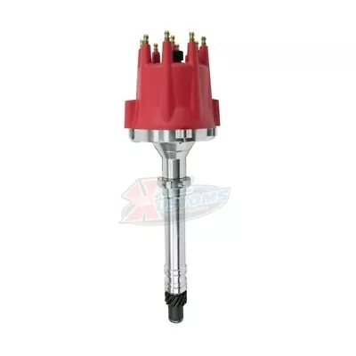 Chevy Small Big Block V8 SBC BBC Pro Billet Distributor Red Mechanical Advance • $119.95