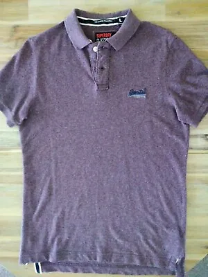 £7.50 • Buy Mens Superdry Polo Classic Pique Size L, Amazing Condition