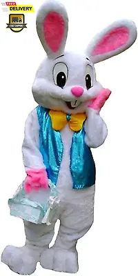 MatGui Easter Rabbit Bunny Rabbit Mascot Costume Adult Size Fancy Dress (bunny). • $88.23